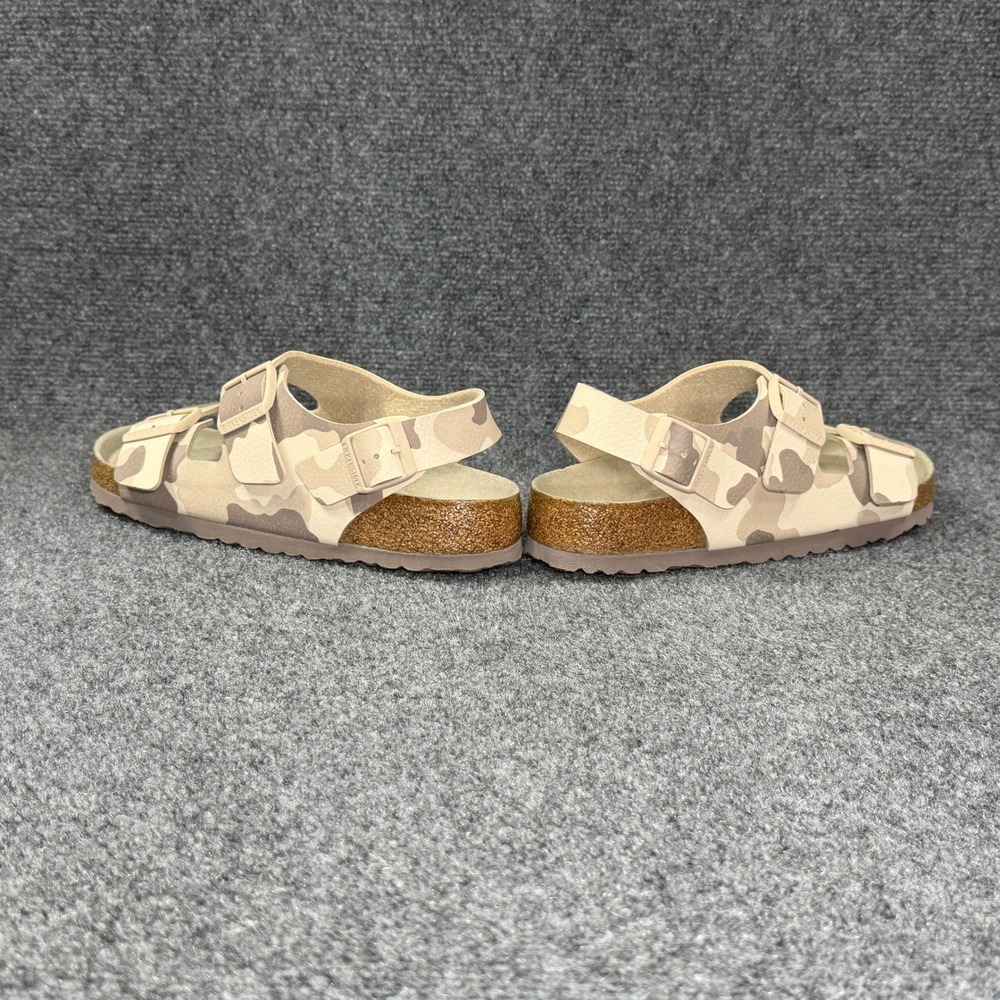 Birkenstock Milano Sandals Mens 9 Desert Soil Grey Taupe Camouflage Soft Footbed - Picture 6 of 11